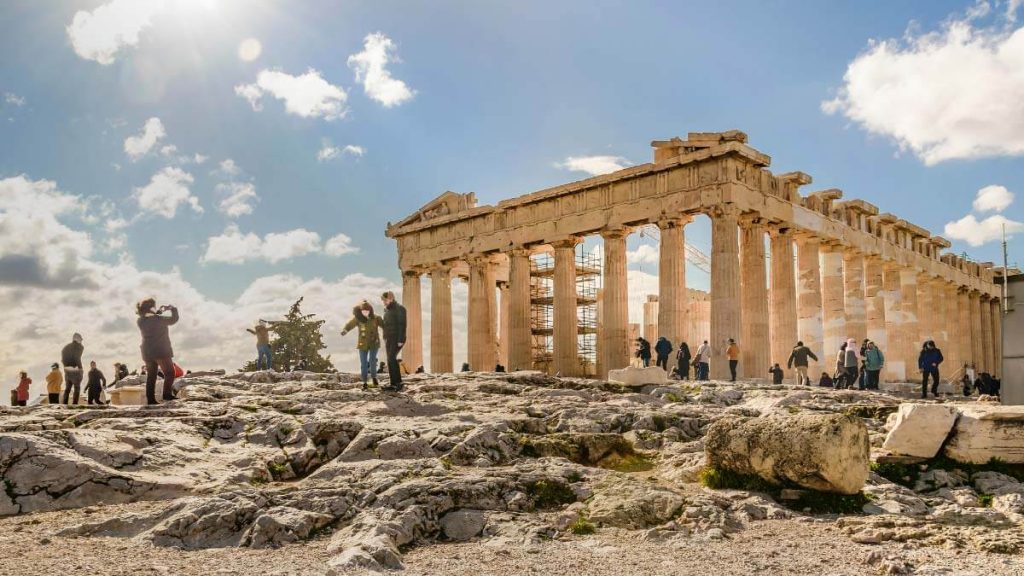 The-Parhenon-in-the-morning