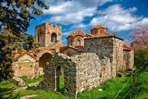 Mystras sightseeing tour Byzantine Mystras tour Mystras castle tour visit Mystras Greece best Mystras tours Greece