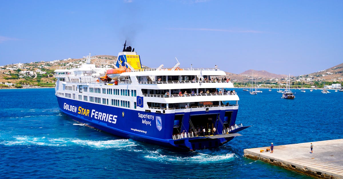 Greek ferry booking tips
