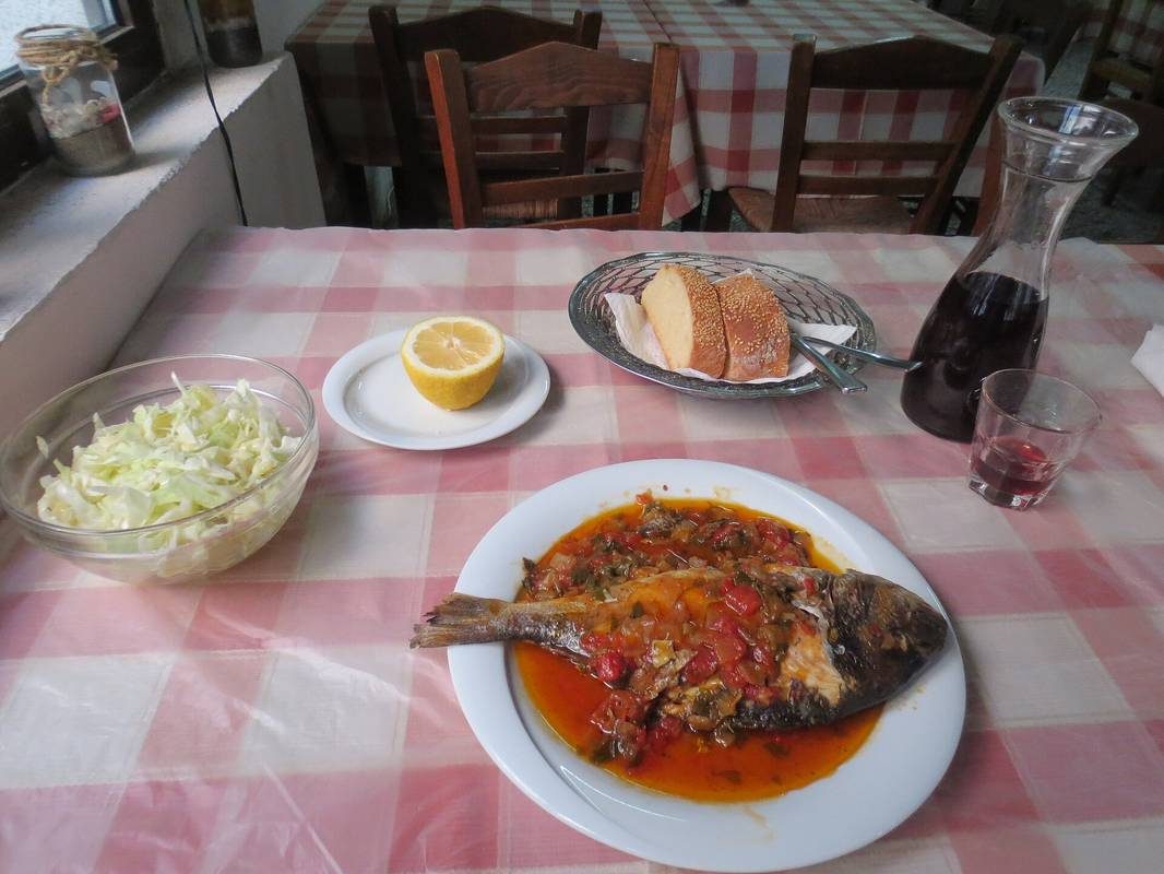 Athens meze and ouzo