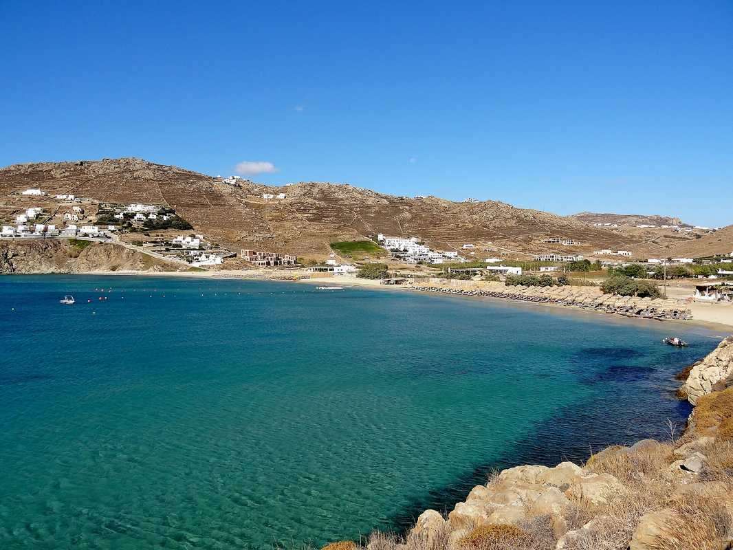 Kalo Livadi beach Mykonos