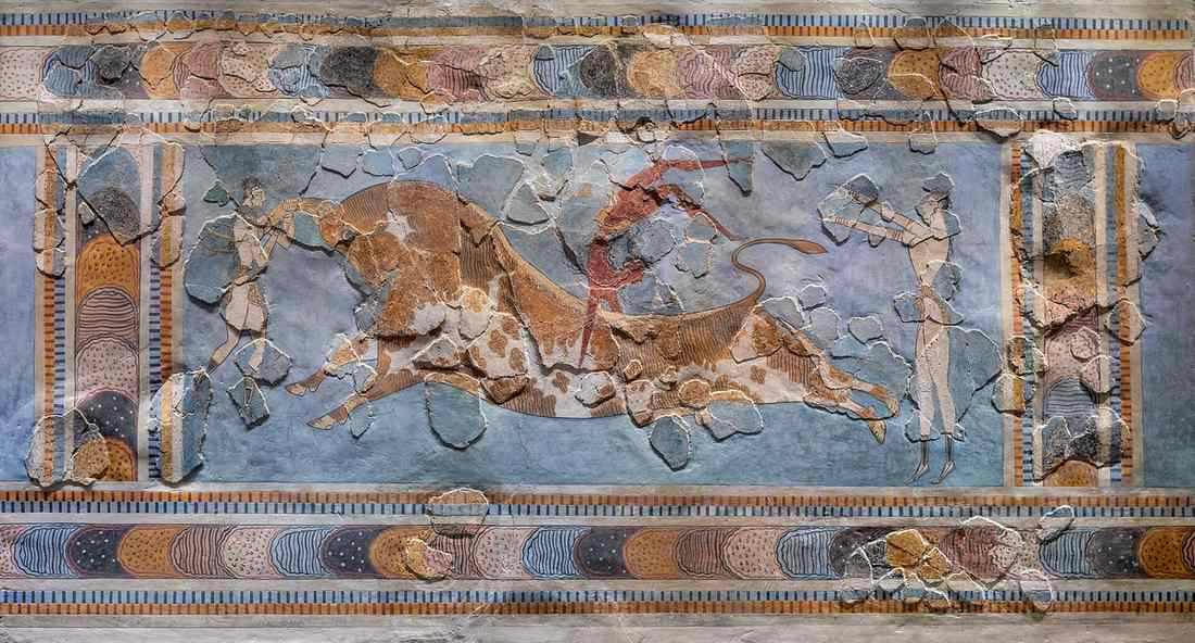 Knossos with kids