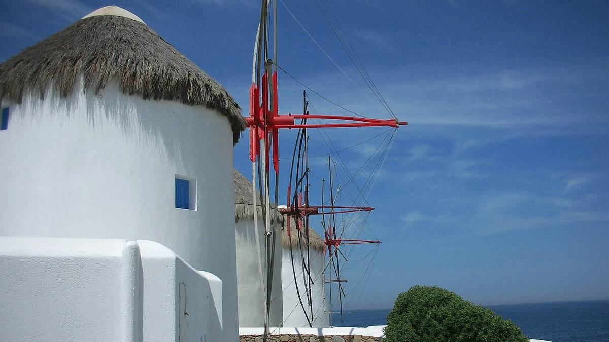 Megali Ammos beach Mykonos