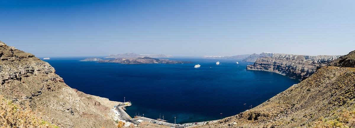 Milos and Santorini
