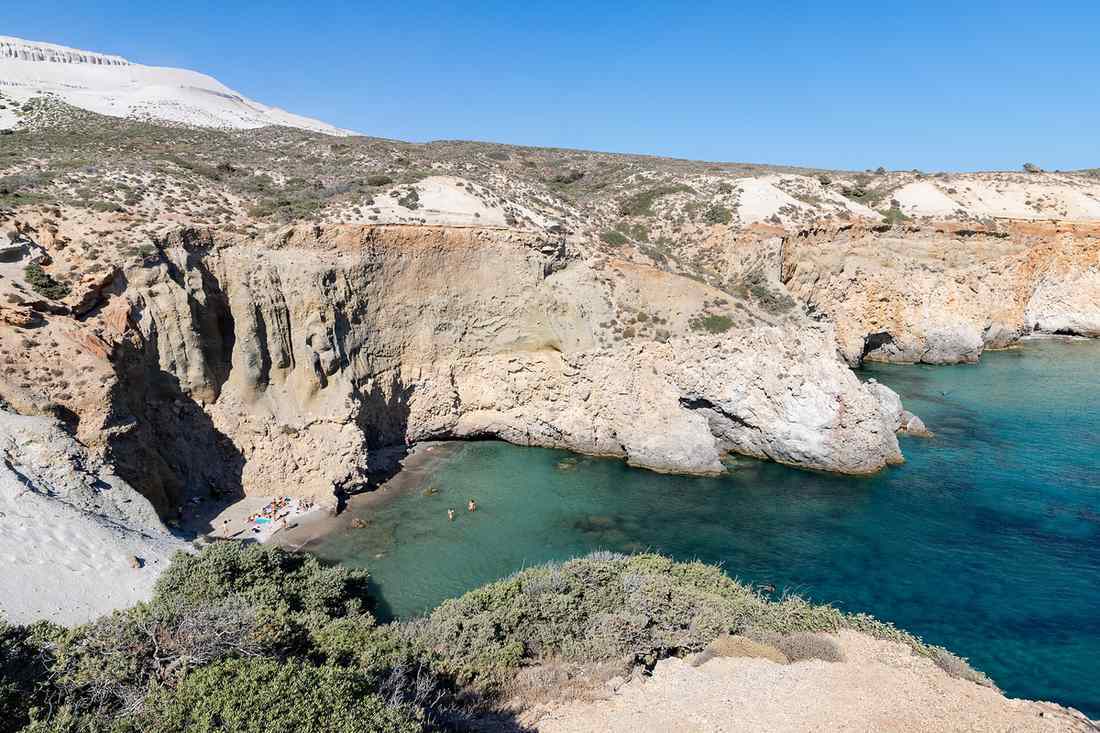 Milos camping