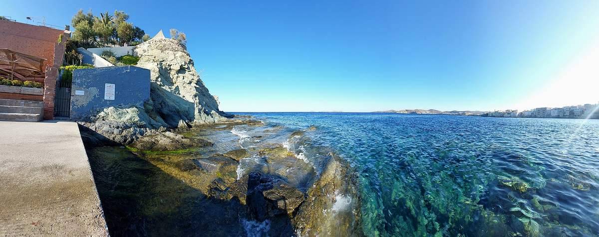 Milos to Syros ferry