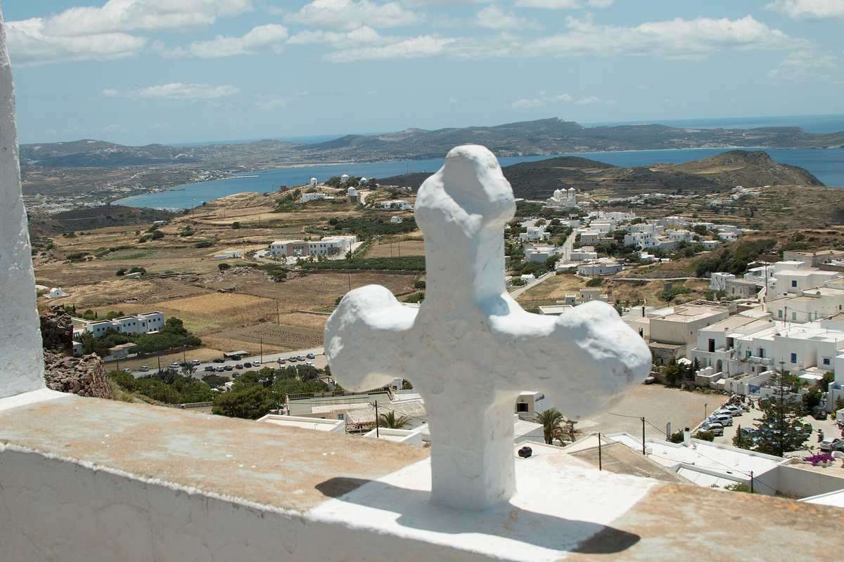 Milos villages