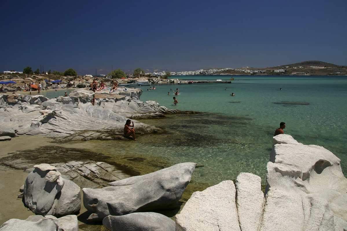 Santa Maria beach Paros