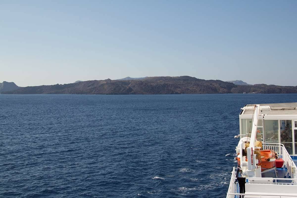Santorini volcano