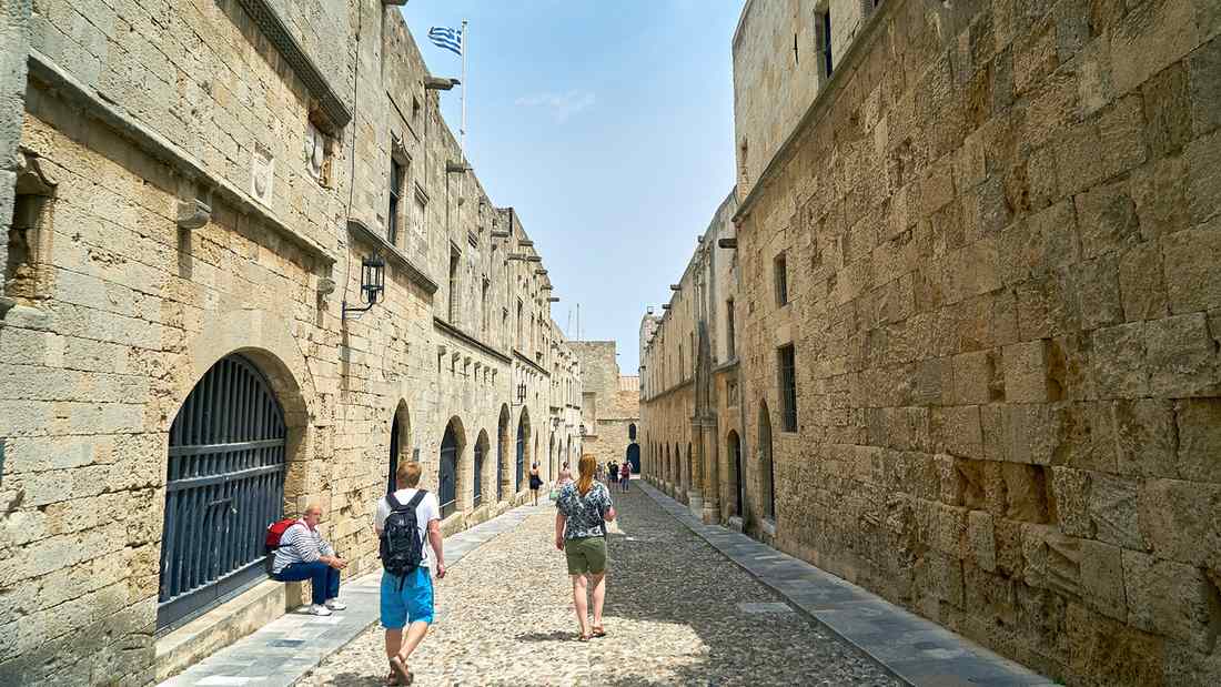 The Street of the Knights, Rhodes