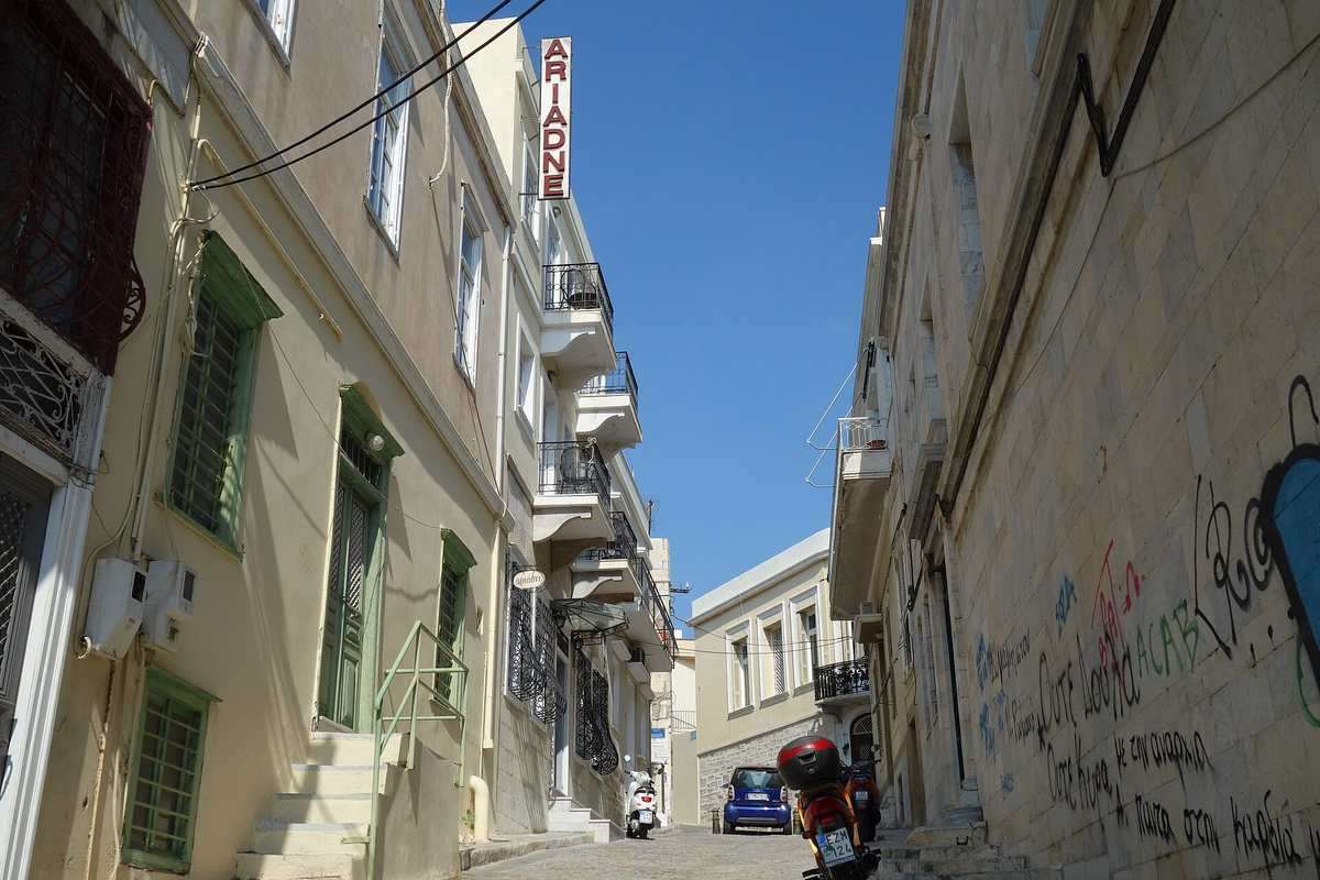 Syros from Mykonos