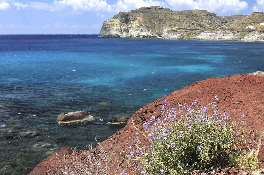 White Beach Santorini