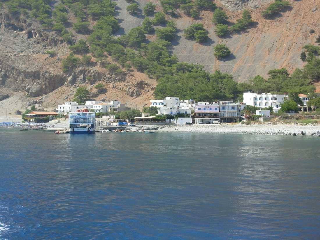 Agia Roumeli: Crete's Road-Free Village Below the Samaria Gorge