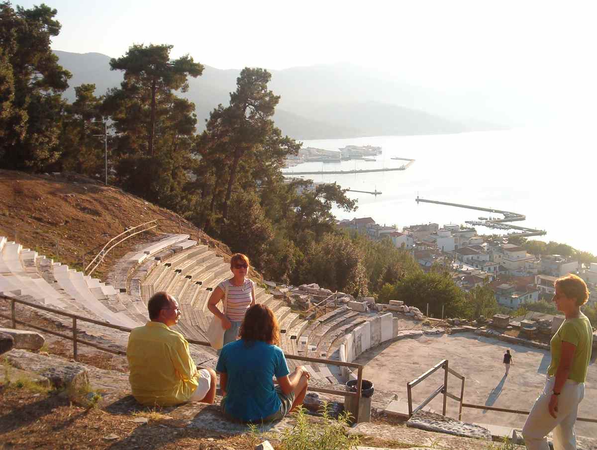 The Ancient Theatre of Thassos