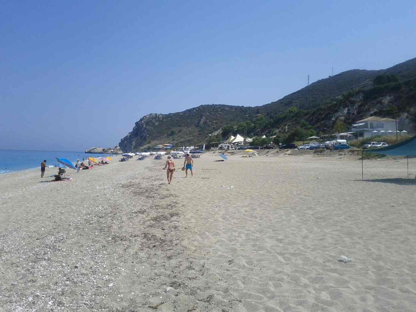 The dramatic west coast of Lefkada near Avali beach
