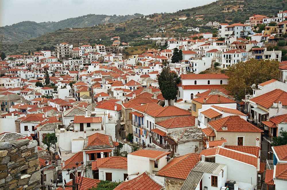 Skopelos, Greece — Skopelos Stadt