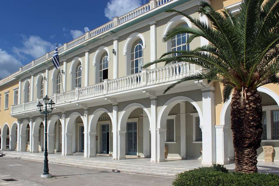 The Byzantine Museum of Zakynthos in Solomos Square