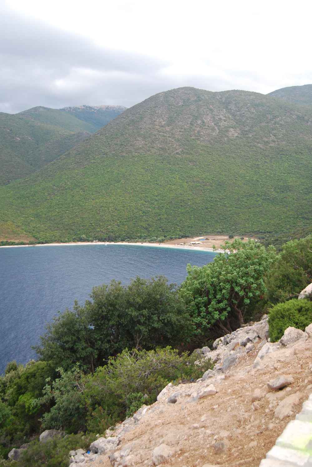 Antisamos beach near Sami, the Italian soldiers' camp in Captain Corelli's Mandolin, Kefalonia