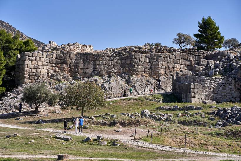 Cyclopean Walls: Mycenae's Colossal Bronze Age Fortifications