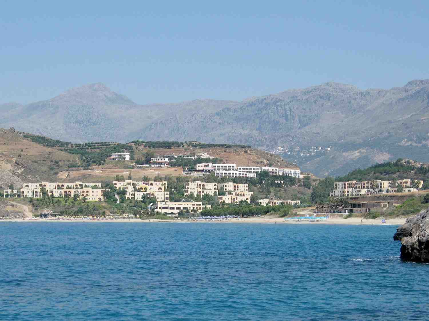 Damnoni Beach: Crete's Sheltered South Coast Cove