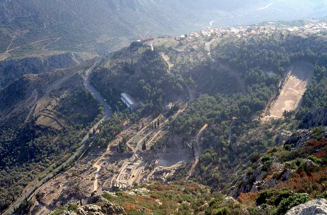 The Ancient Stadium of Delphi
