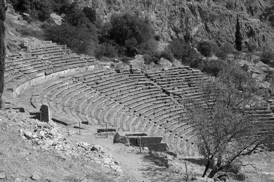 The Ancient Theatre of Delphi