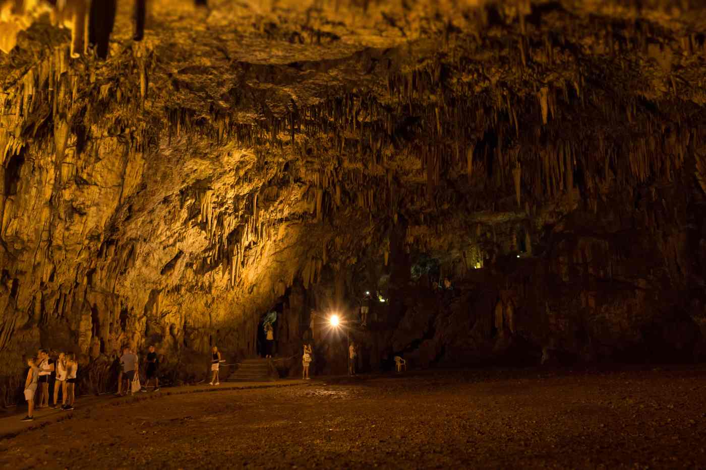 The great chamber of Drogarati cave, Kefalonia