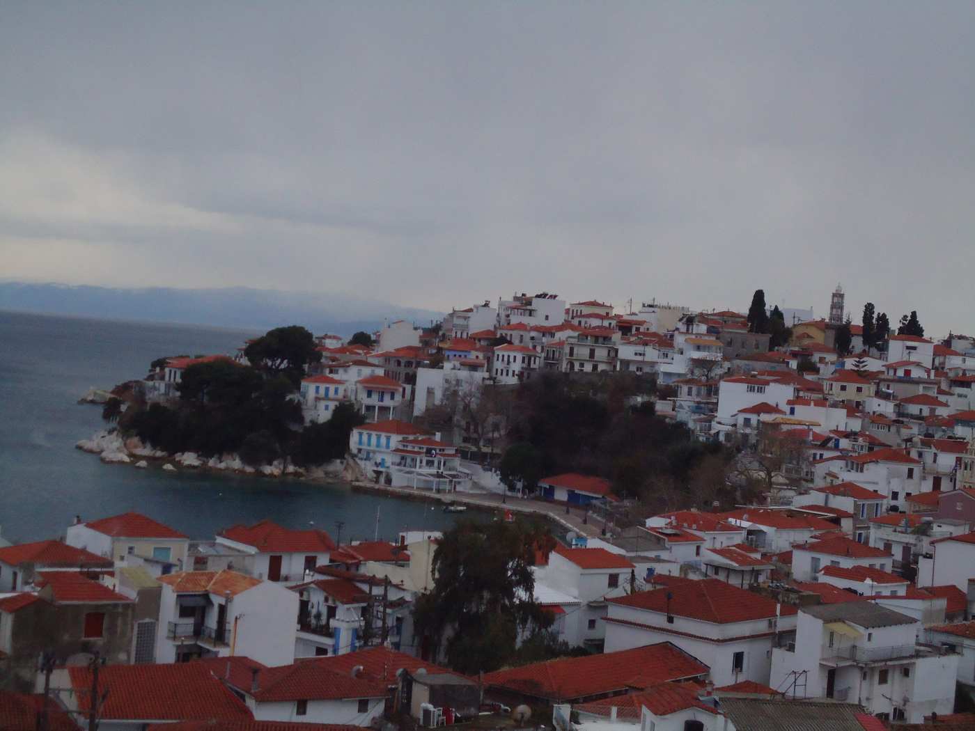 Skiathos Town waterfront