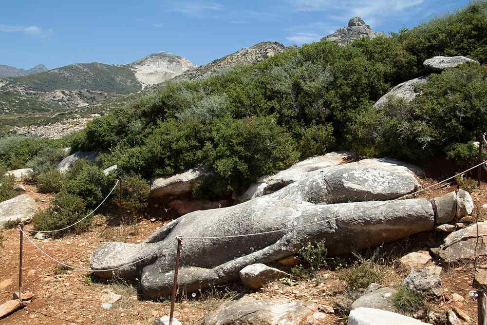 The Kouros of Flerio (Melanes)