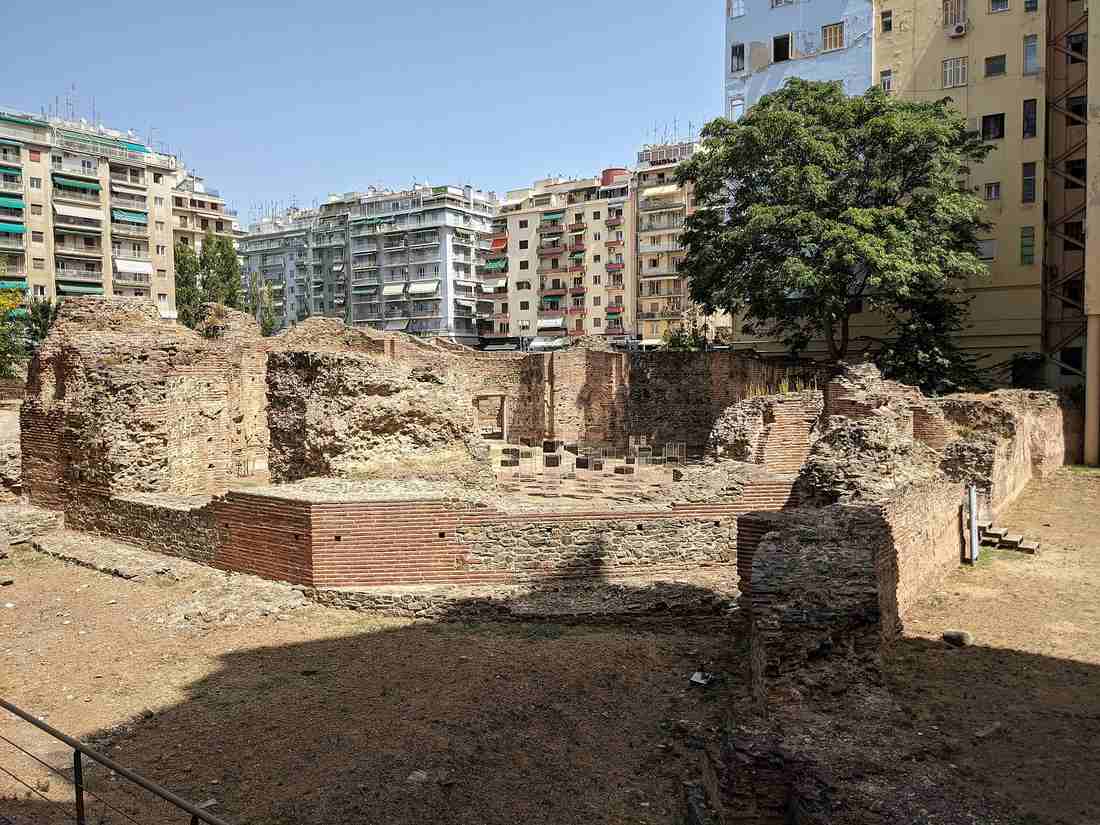 The Galerius Palace in Thessaloniki