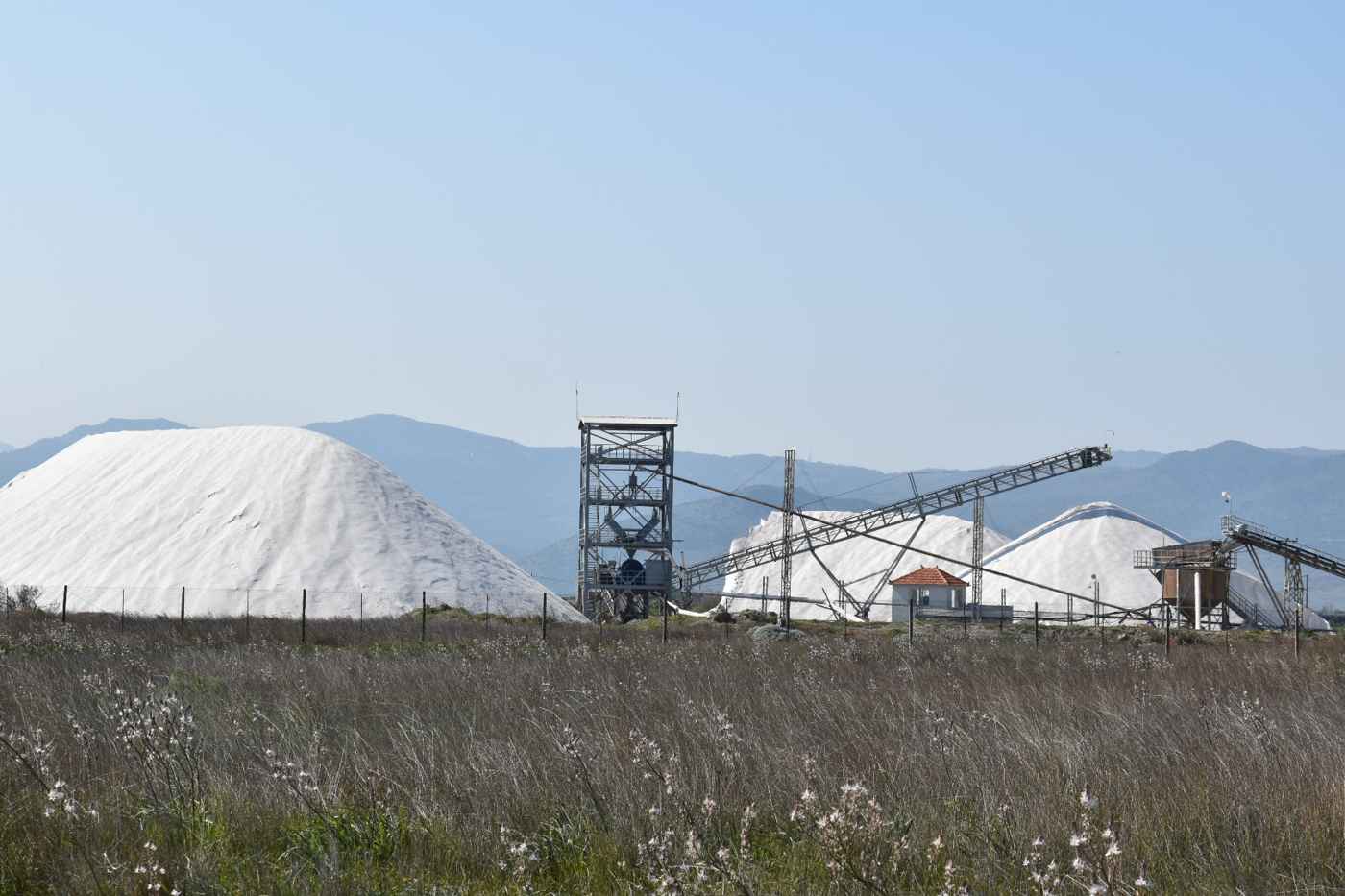The salt pans of the Gulf of Kalloni, a rich wetland habitat on Lesbos