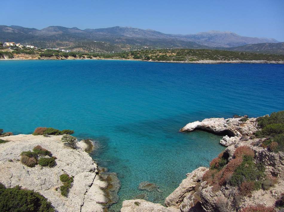 Istron: Crete's Golden Beach Bays on Mirabello
