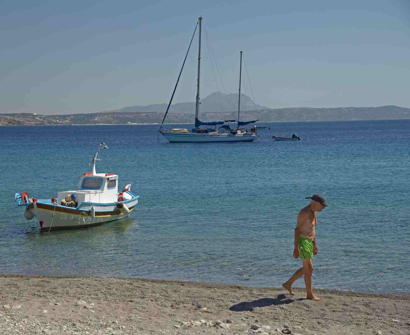 Health promotion. Kamari, Kos, Greece