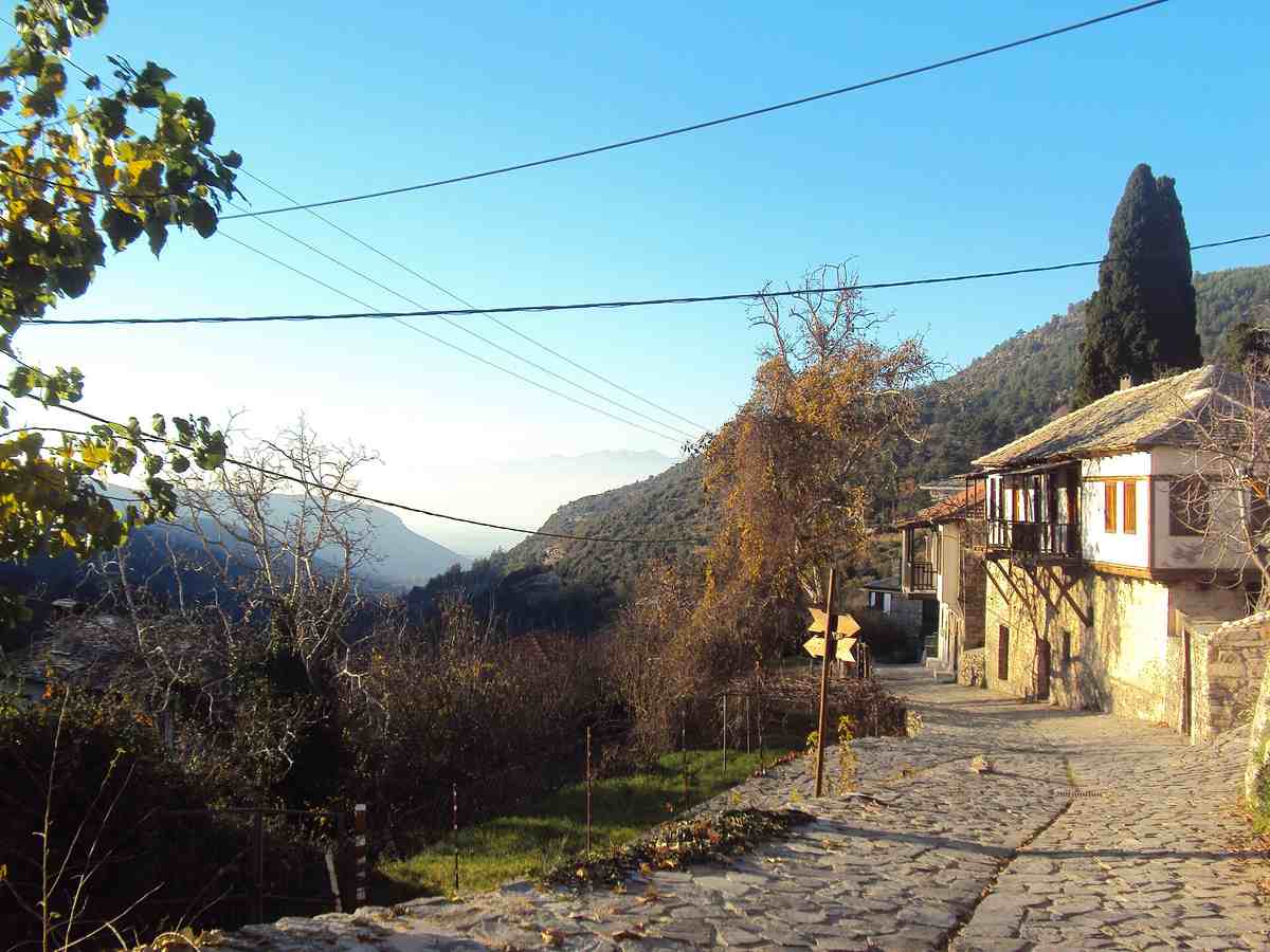 The Kazaviti Villages in Thassos