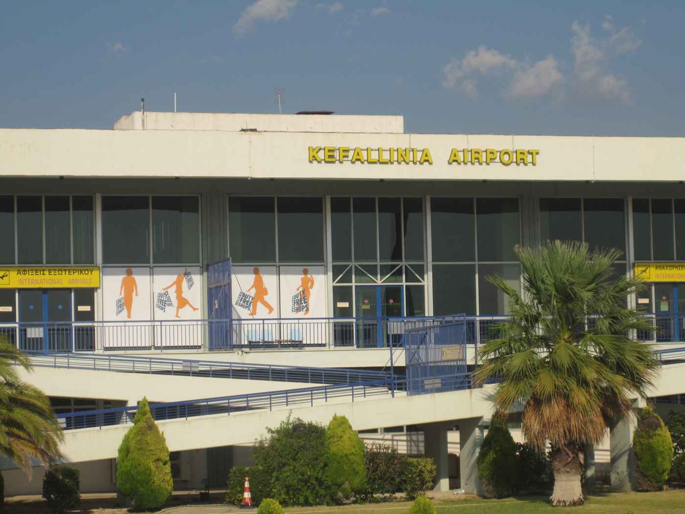 Terminal building of Kefalonia International Airport (EFL)