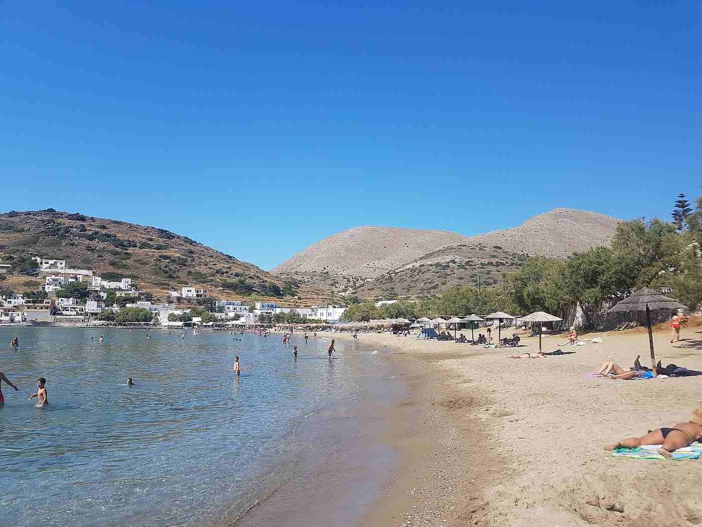 Kini Beach on Syros: The West-Coast Sunset Bay