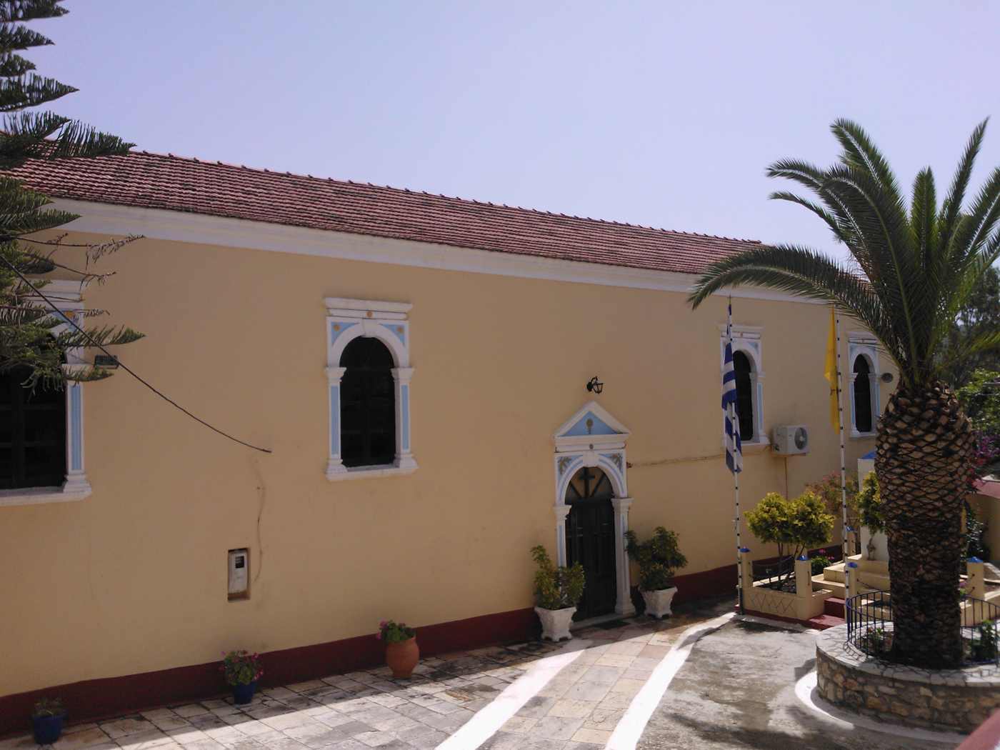 The harbour village of Spartochori on Meganisi, a stop on Lefkada boat trips