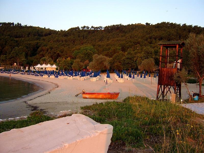 Makryammos Beach in Thassos