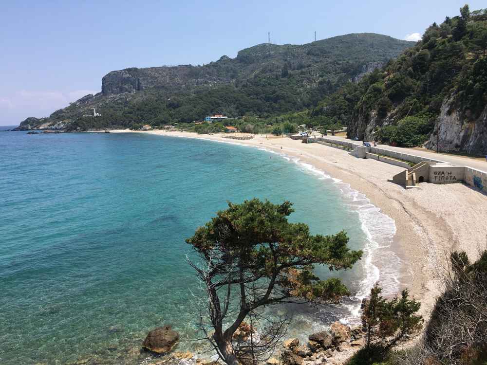 View from Potami Beach in Karlovasi, Samos - 2