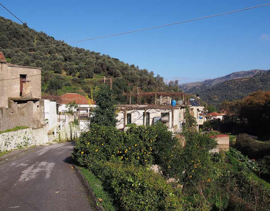 Meskla: Crete's Green Mountain Village Below the White Mountains