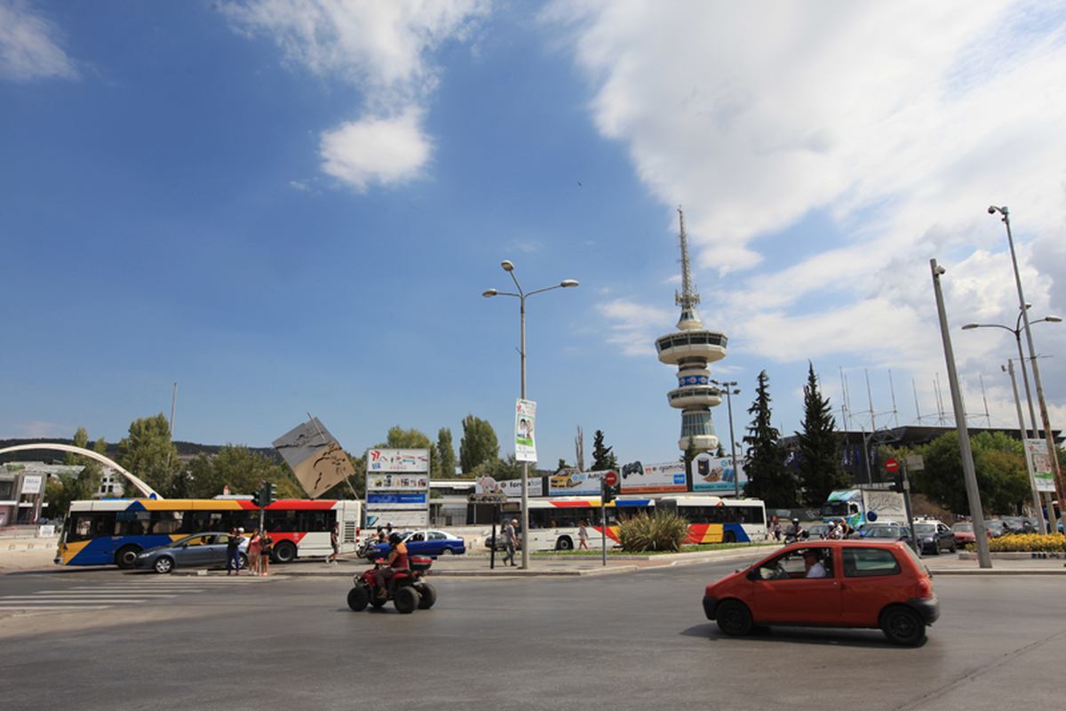 The OTE Tower in Thessaloniki