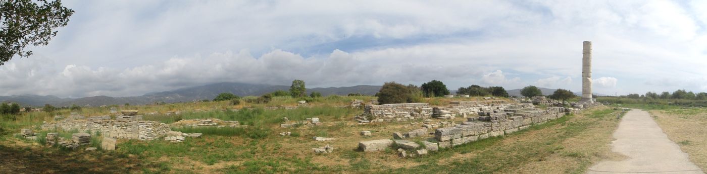 Heraion of Samos panorama