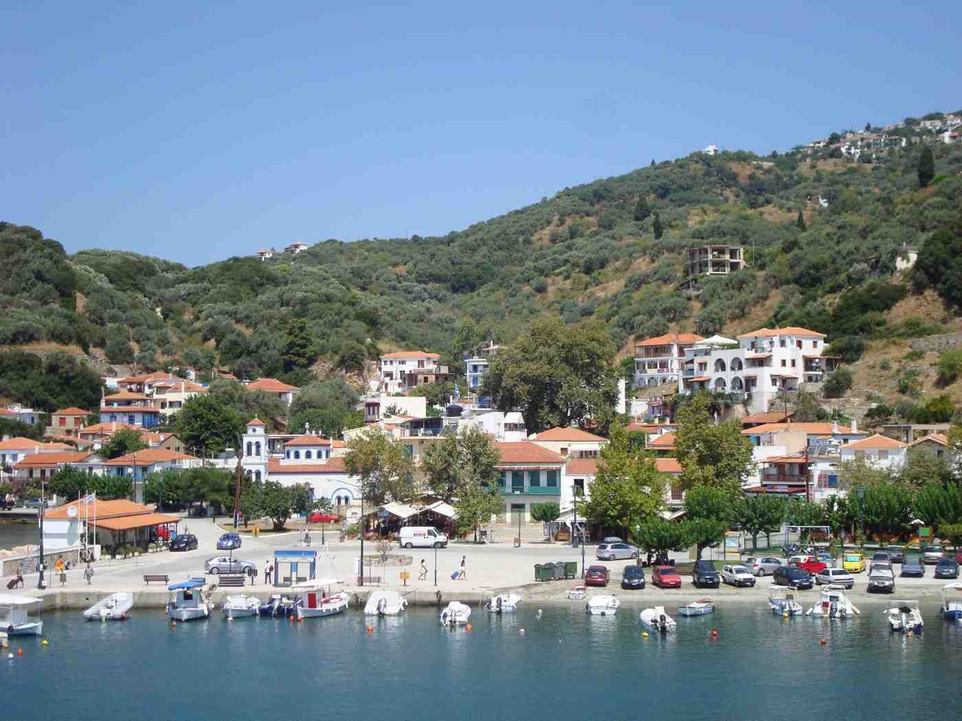 Skopelos, Greece — Loutraki village in Skopelos 1