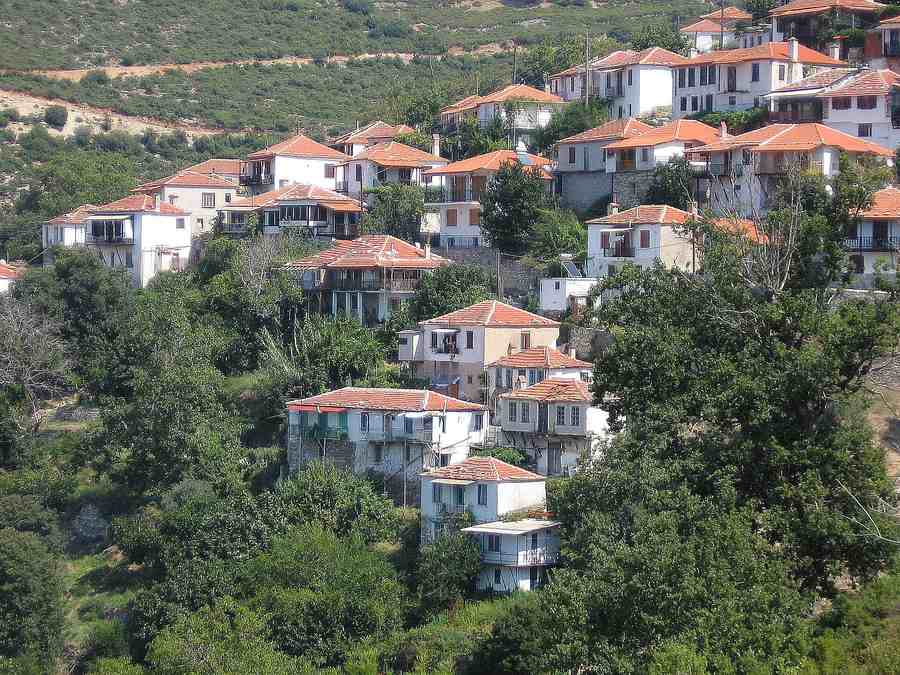 Sotiras Village in Thassos