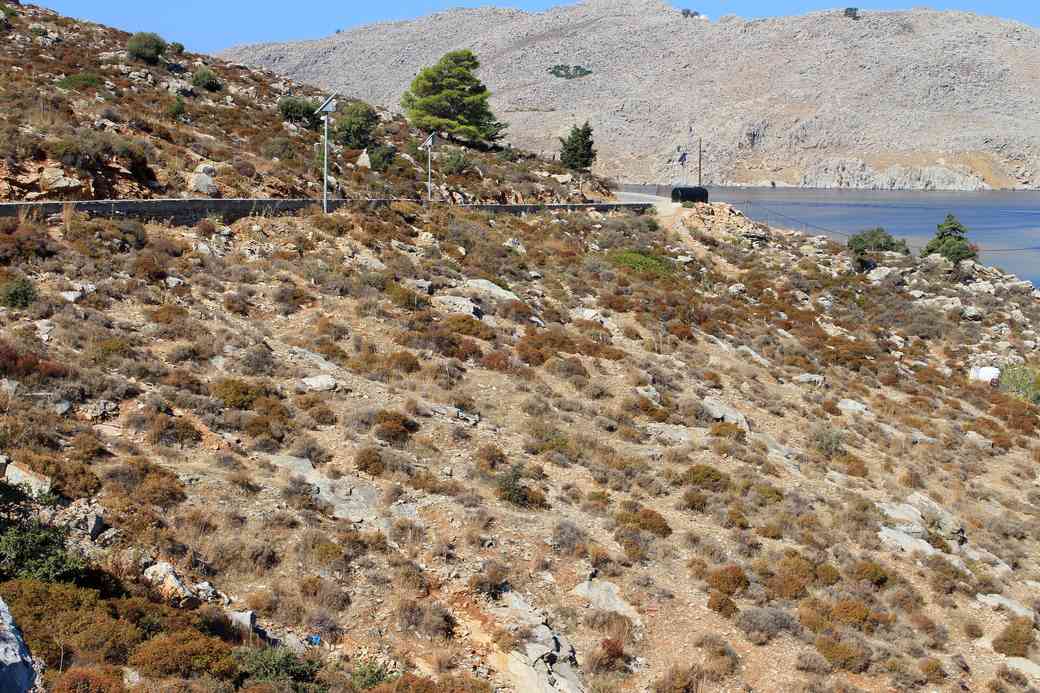 Symi Nature and Wildlife Across the Island's Rocky Hills and Clear Sea