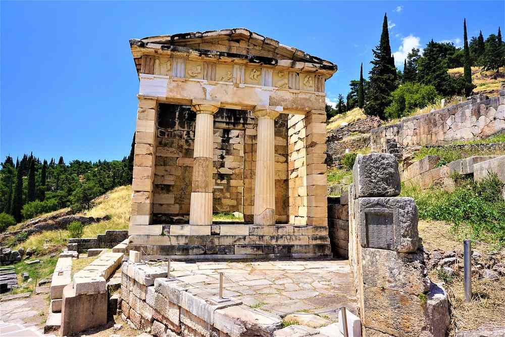 The Treasury of the Athenians at Delphi