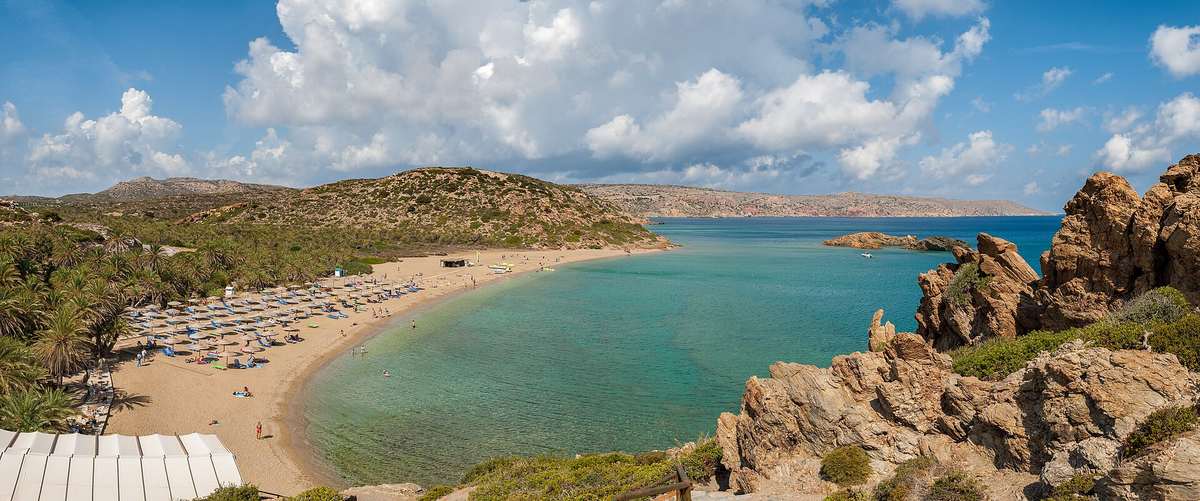 Vai Beach: Crete's Palm Forest Shore