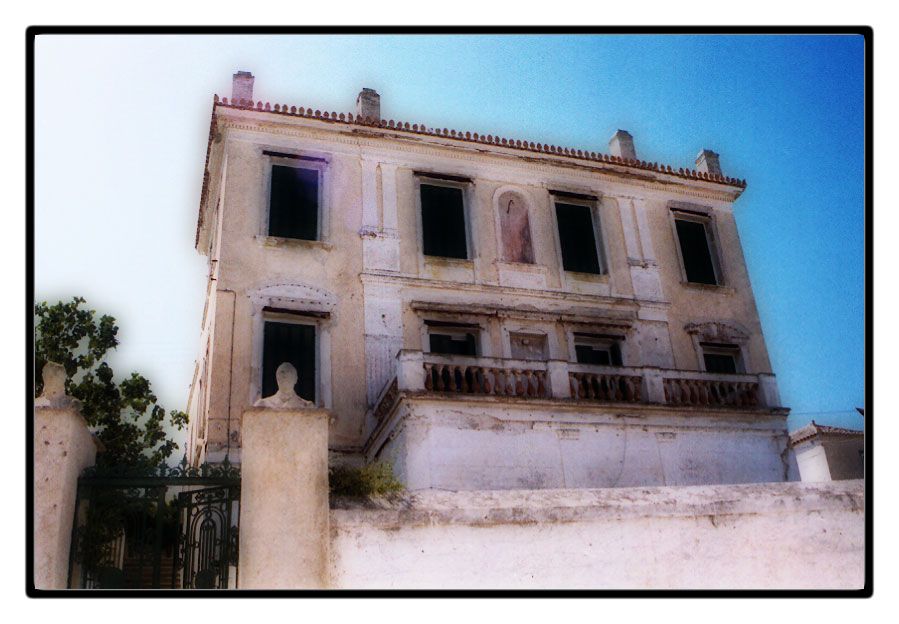 Spetses, Greece — Abandoned House, Spetses, Greece