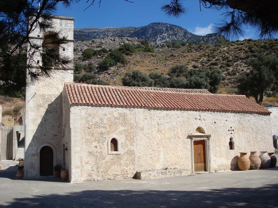 Vrondisi Monastery: Crete's Frescoed Retreat on Psiloritis