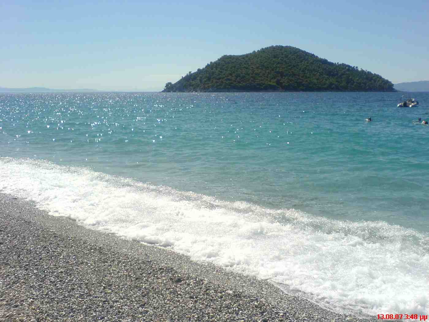 Skopelos, Greece — Milia beach Skopelos